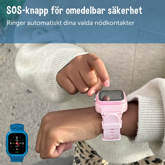 Zazu Smartwatch 4G för barn Blå
