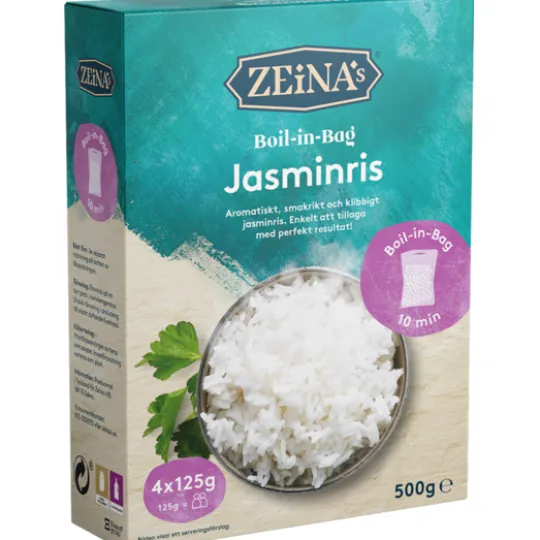Zeinas BoiI-in-Bag Jasmin 4 x 125 g