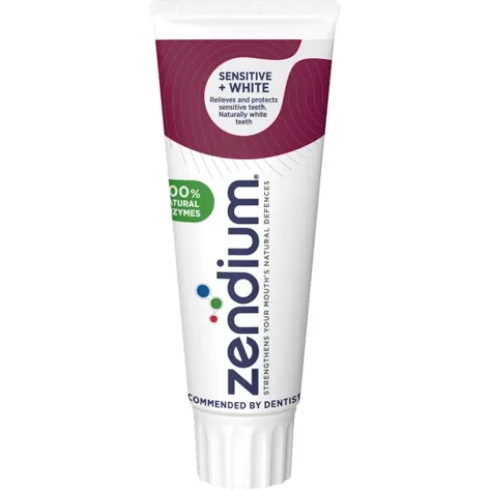 Zendium Tandkräm Sensitive + White 75 ml
