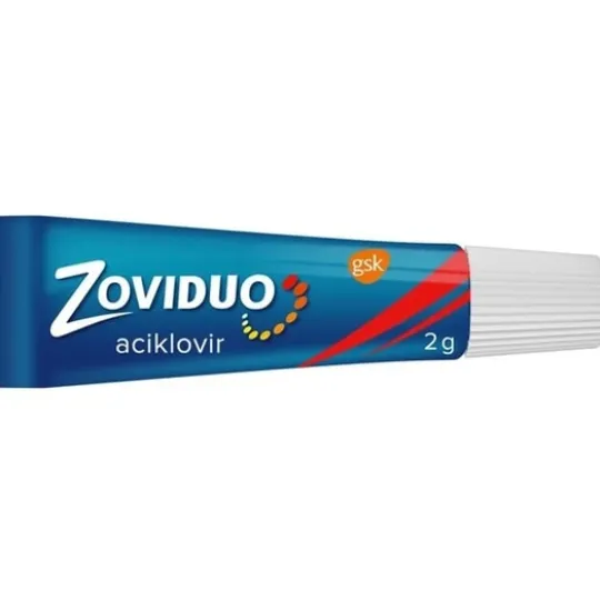 Zoviduo Munsårskräm 50 mg/g + 10 mg/g 2 g