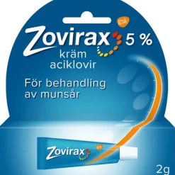 Zovirax Munsårskräm 5 % 2 g
