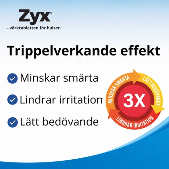 Zyx Apelsin/Honung 3 mg 20 sugtabletter
