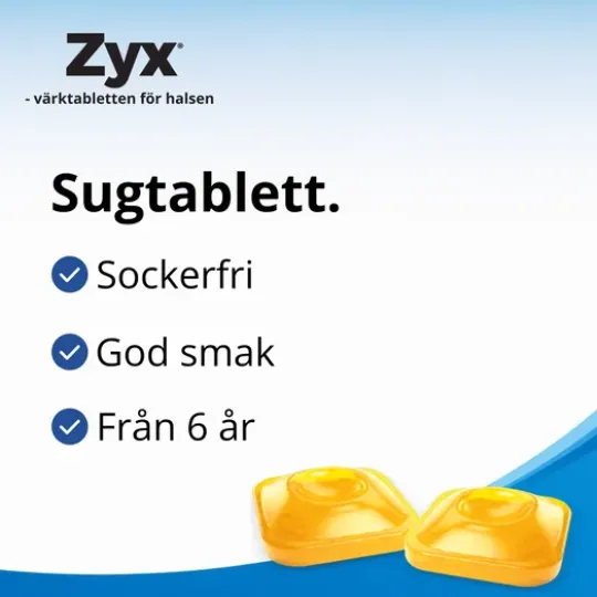 Zyx Apelsin/Honung 3 mg 20 sugtabletter